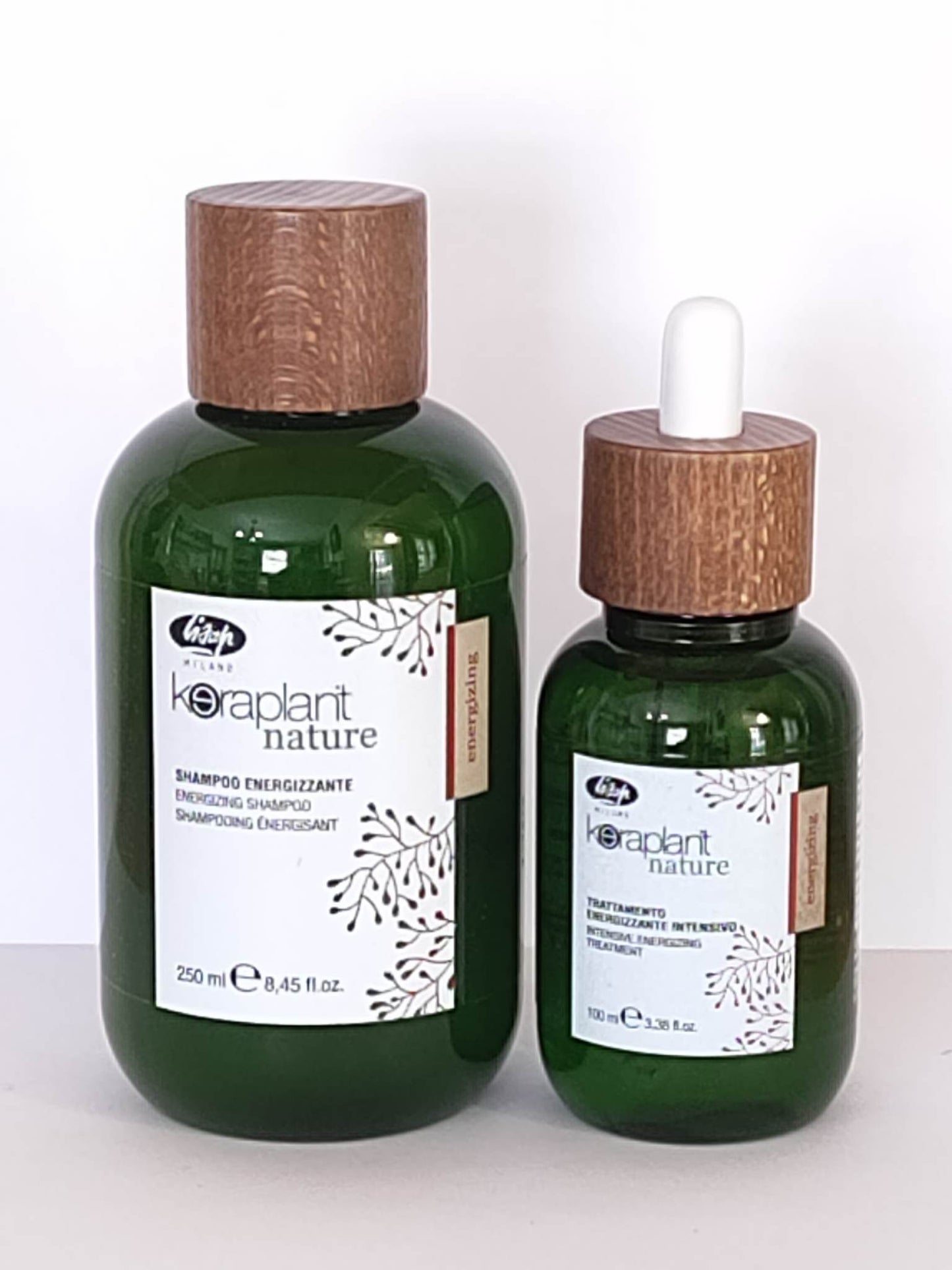 Lisap keraplant nature duo shampooing et traitement anti-chute intensif